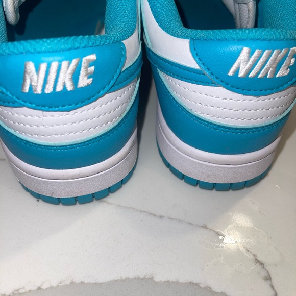 Nike White and Blue Dunks - Picture 3 of 5
